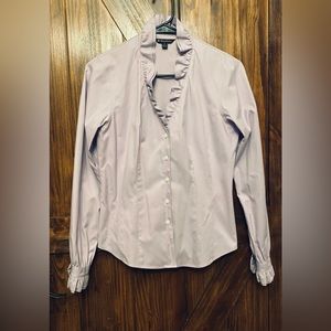 Brooks Brothers Button Up Blouse, Lavendar, size 2